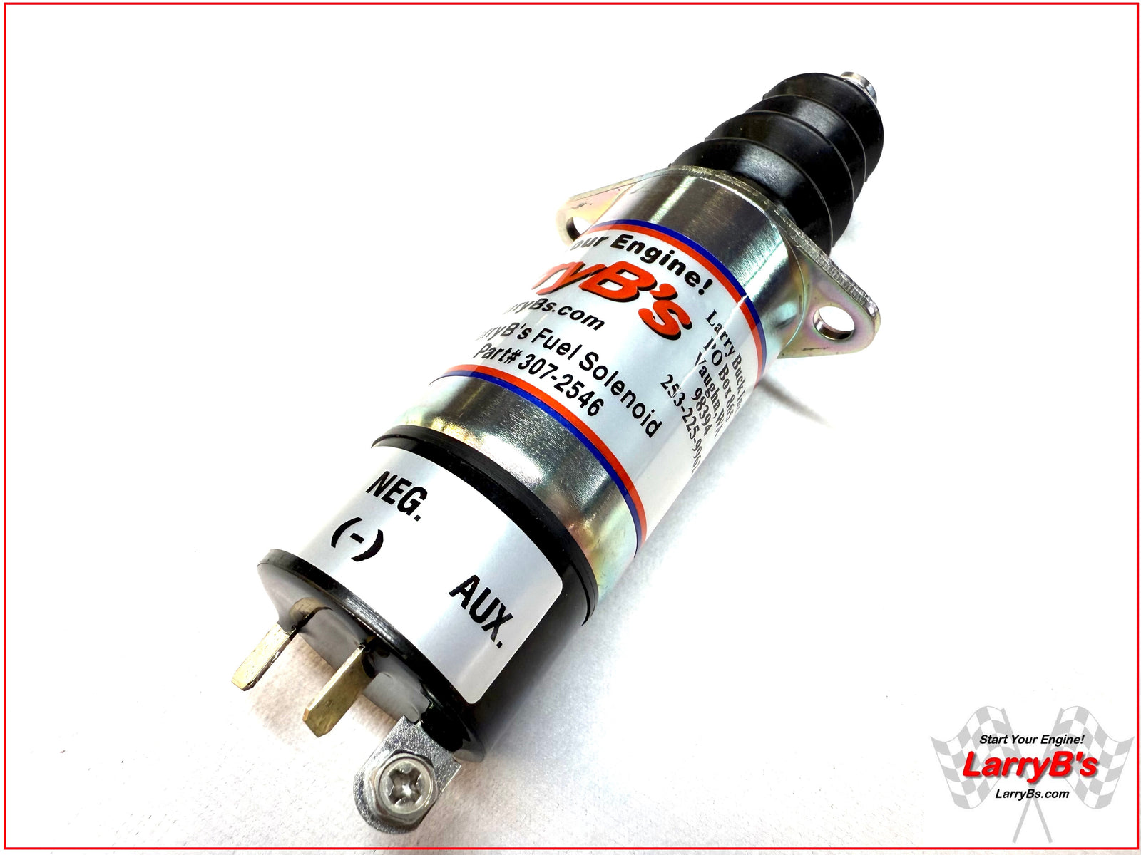 LarryB's 307-2546 for Onan generator shutdown solenoid, 1502-12D6U2B2S1A, 12V