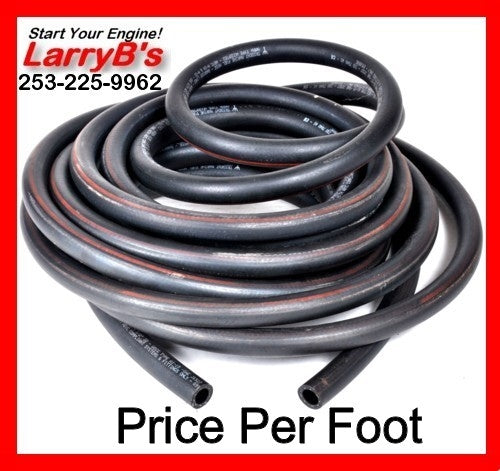 LarryB's Trident Barrier Lined 3/8" ID A1-15 Marine Grade, Biodiesel Ready Fuel hose, per foot