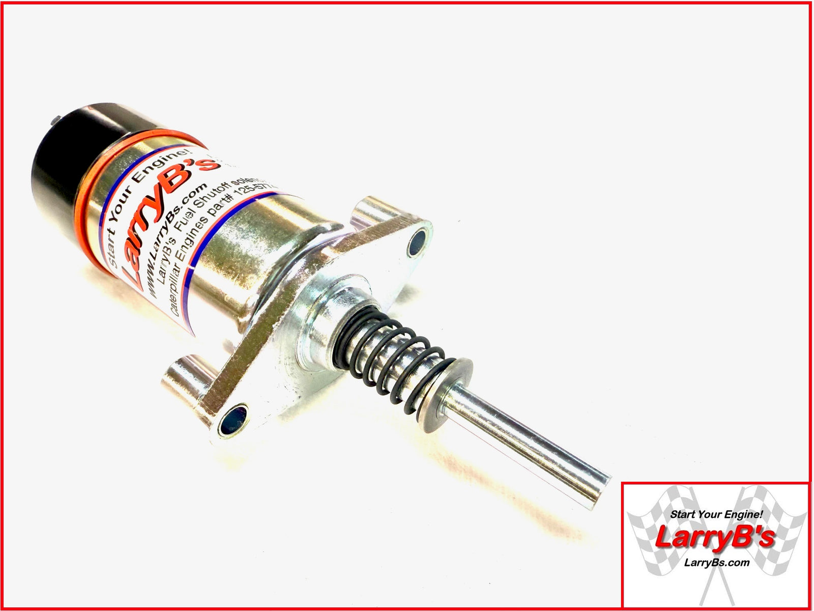 LarryB's 125-5774 Fuel Shutoff Solenoid, fits Caterpillar engines 24V