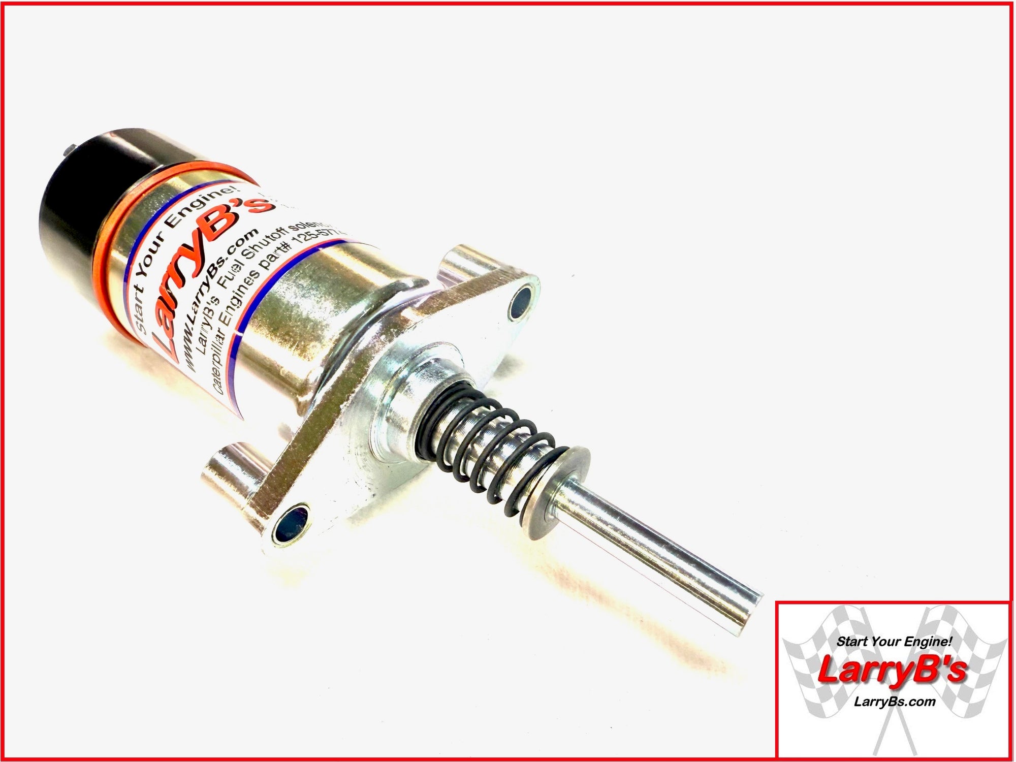 LarryB's 125-5774 Fuel Shutoff Solenoid, fits Caterpillar engines 24V