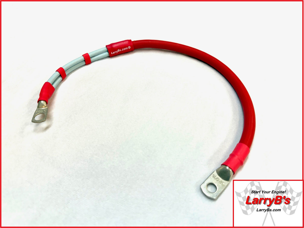 LarryB's MONDO Replacement alternator to battery fusible link cable for '94 - '18 Dodge Ram Cummins.