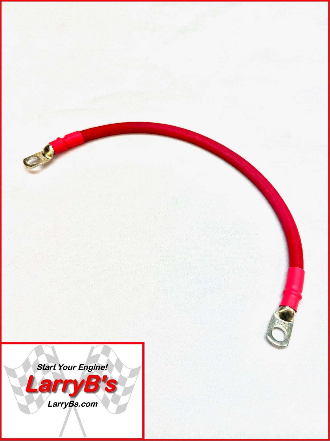 LarryB's MONDO Replacement Positive 14" Battery to Fusebox cable, 94'-02' Dodge Cummins Diesel
