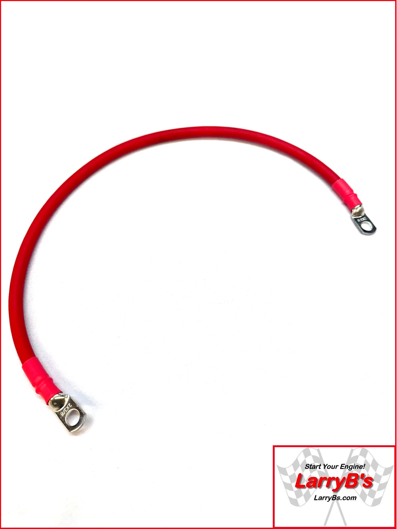 LarryB's MONDO Replacement Positive 22" Battery to Fusebox cable, '03-'09 Dodge Cummins Diesel