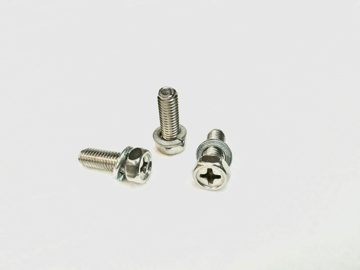 Starter solenoid cover screws for Denso starters. Stainless M5 x 14 Pack of 3. LarryB&#39;s