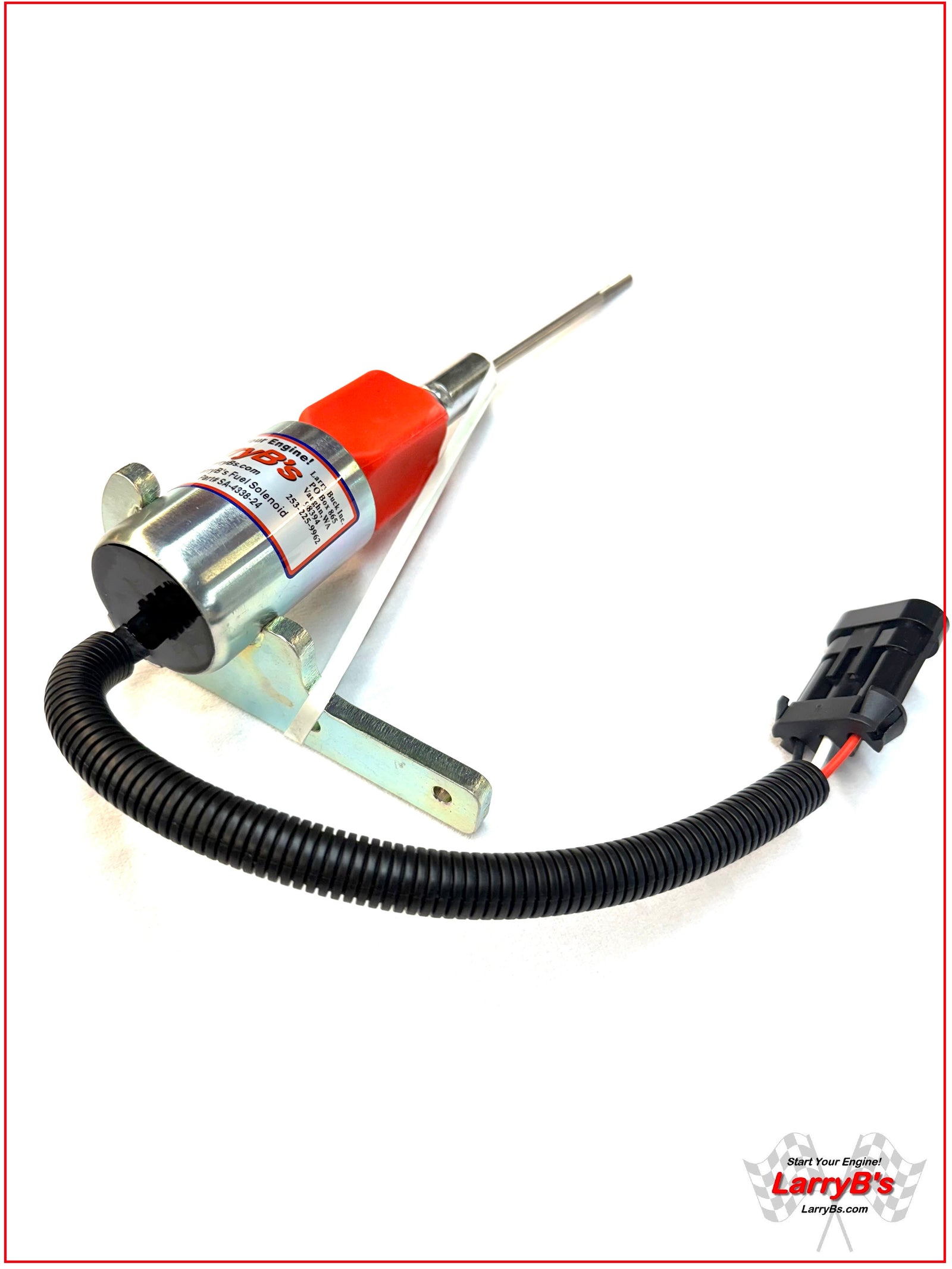 LarryB's SA-4338-24, 1823723C91 Navistar Fuel Shudown Solenoid, 24V