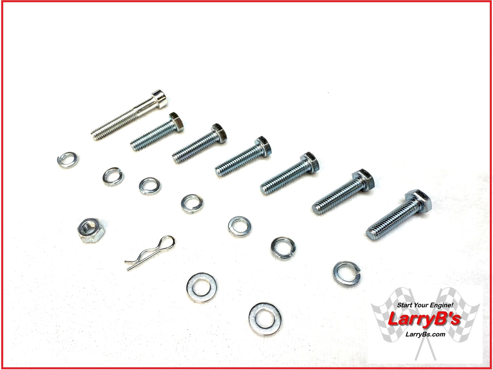 LarryB's replacement bolt kit for 94-98 12 valve Dodge Cummins fuel shutoff solenoid