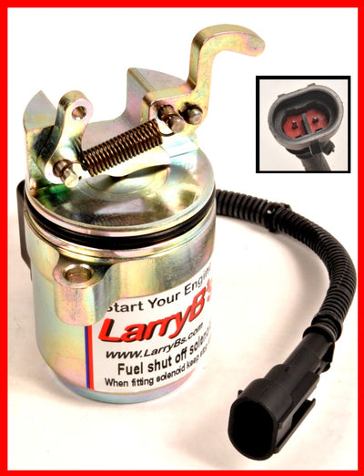 LarryB's Deutz 1011 / 2011 Fuel Shut Off Solenoid, 04287583, 04287116, 12 V