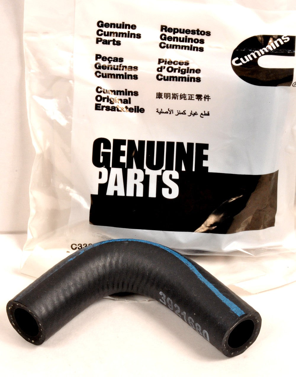 12 Valve Heater-to-Lift Pump Hose 3921680, 3931523 fits Dodge Cummins