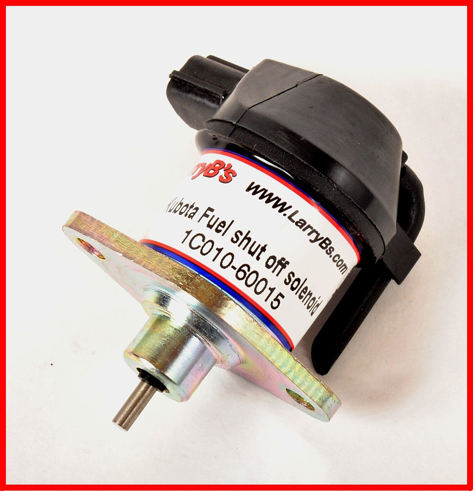 Fuel Shutdown Solenoid Fits Kubota 1C010-60016, 1C010-60015,1C010-60017, 1C010-60014