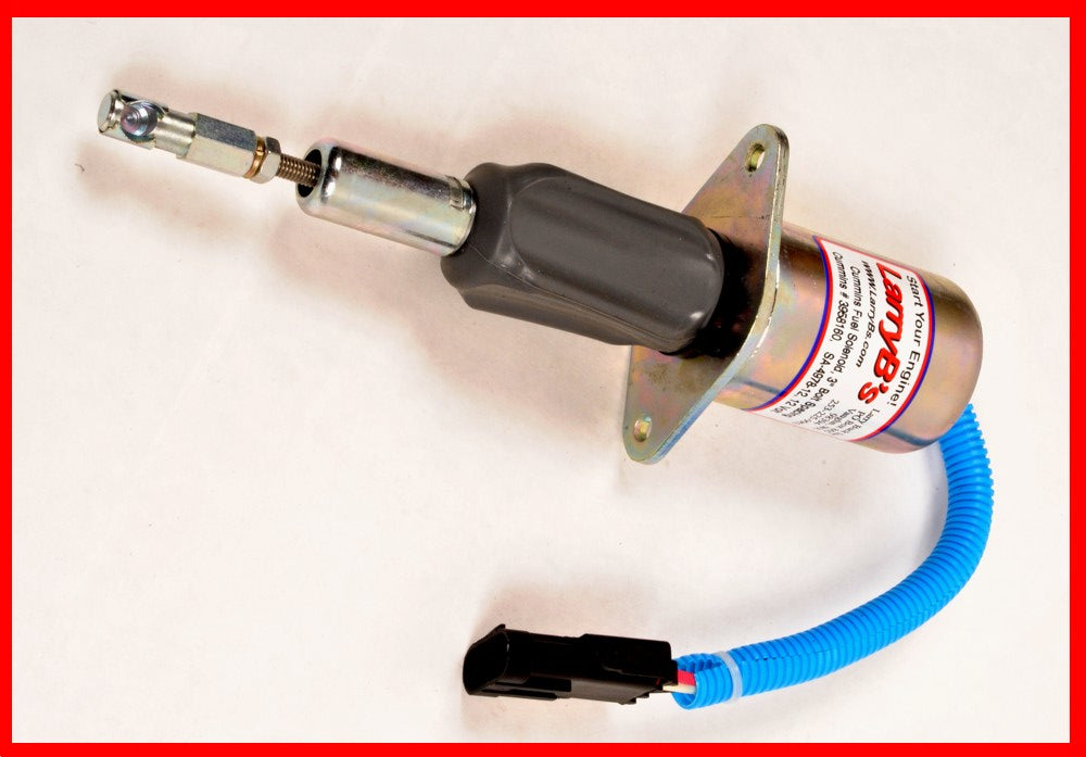 LarryB's Diesel Shut Off Solenoid 3958160 CUMMINS 6BT 5.9L  SA-4978-12, 12 Volt