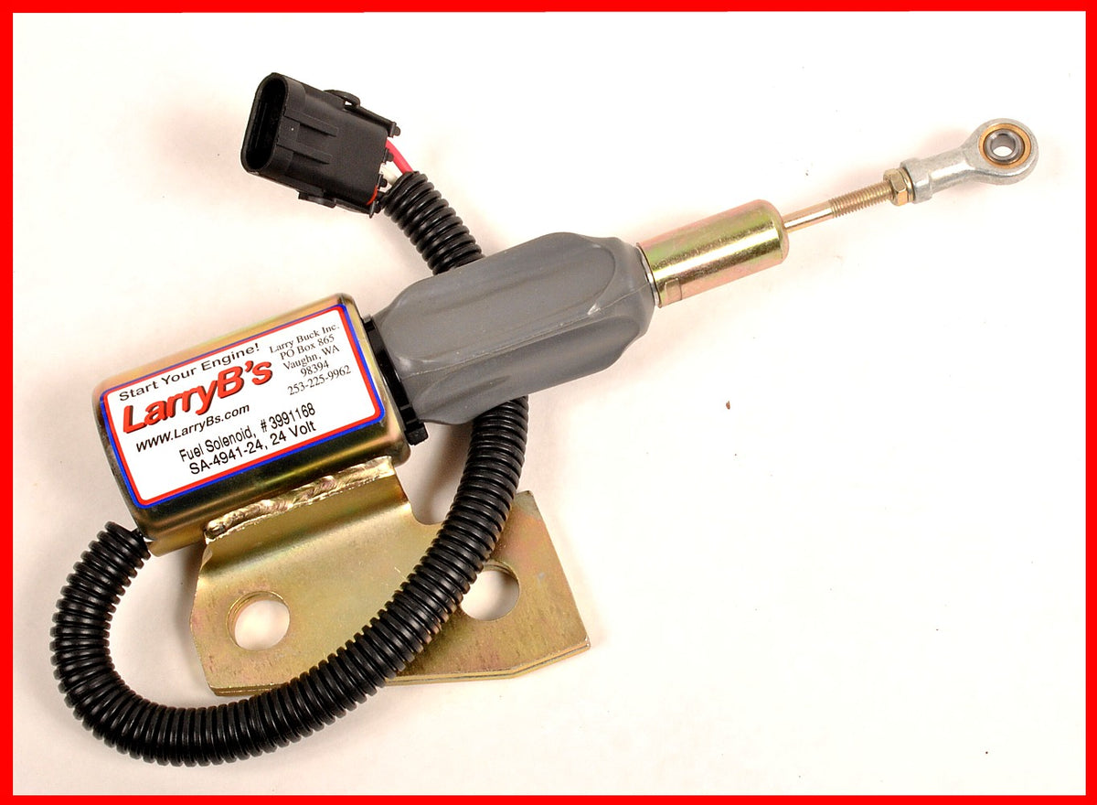 LarryB's 3991168, SA-4941-24 Fuel Shutoff Solenoid 24V Shipped from USA