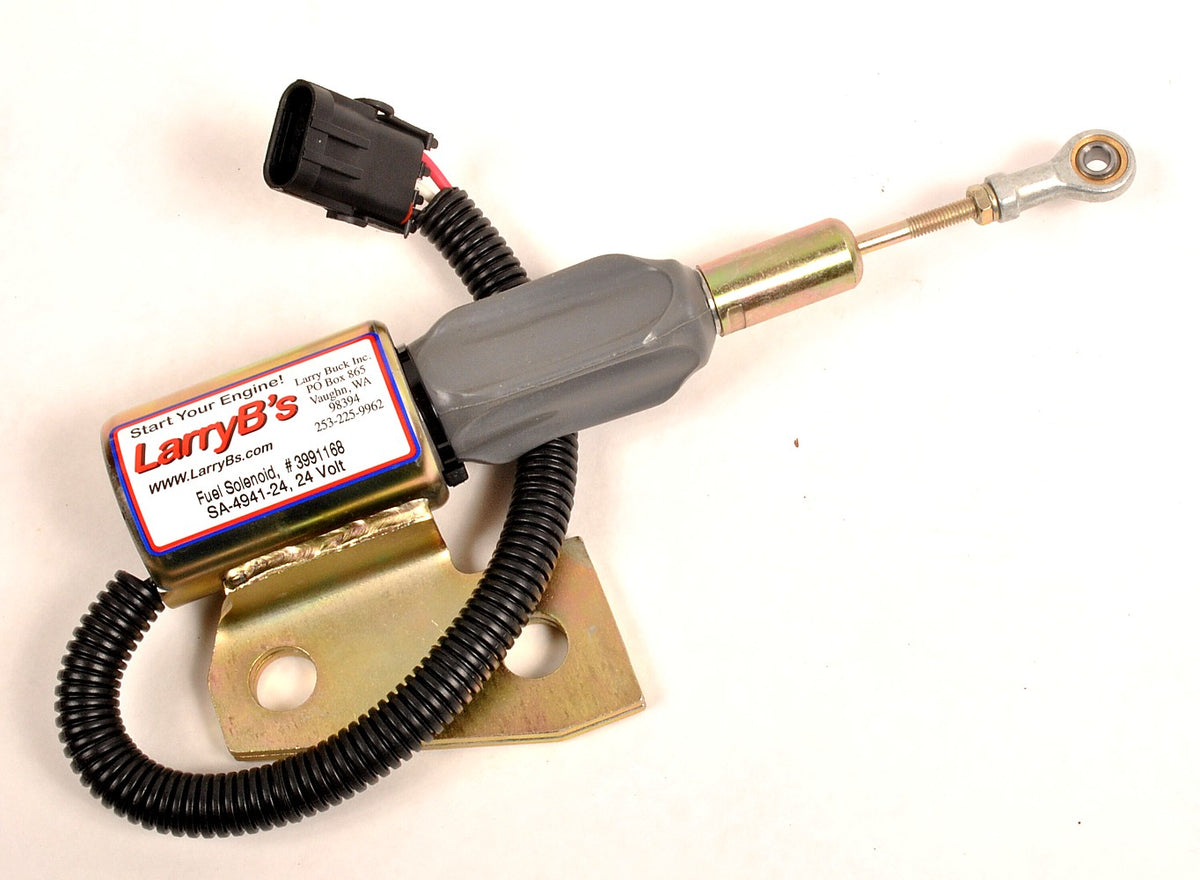 Special!  LarryB&#39;s 3991168, SA-4941-24 Fuel Shutoff Solenoid 24V Shipped from USA