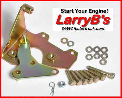 LarryB's 2-½” Bolt Spacing Fuel Shutoff Solenoid Mounting Bracket fits SA-4981, SA-4026