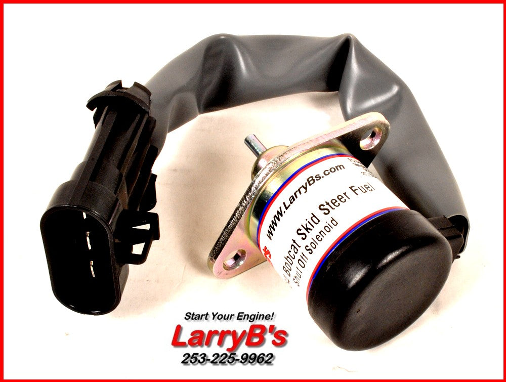 6689034 Bobcat Skid Steer Fuel Shutoff Solenoid 12V