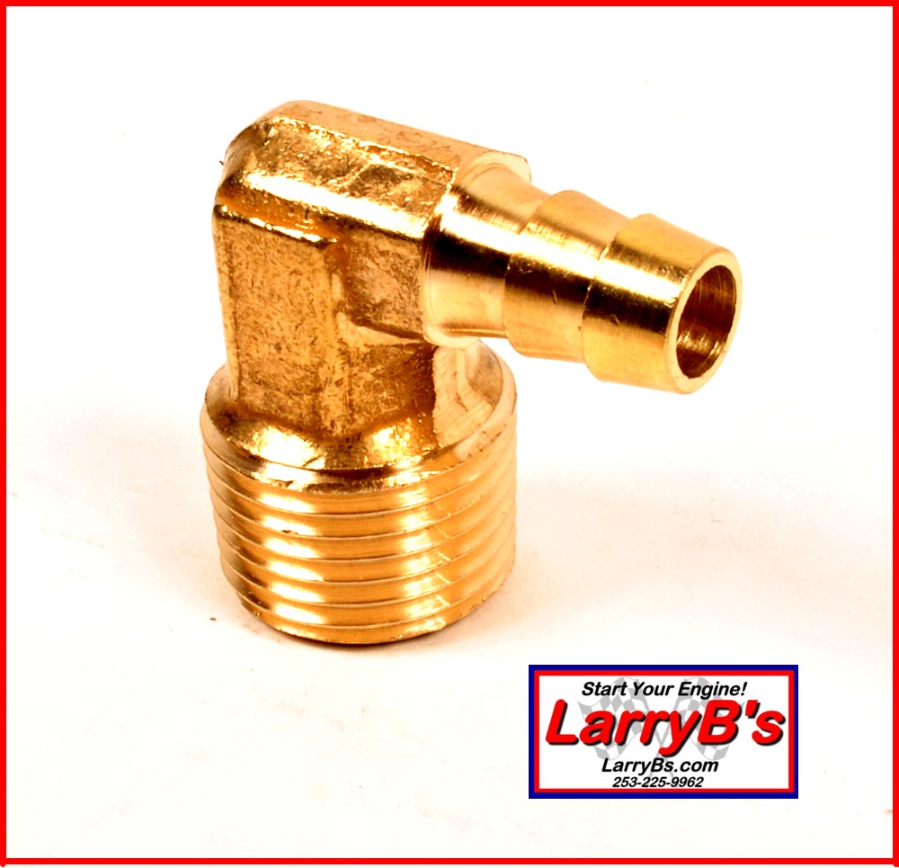 LarryB&#39;s Replacement Lift Pump Inlet Barb fitting only, for Dodge Cummins 1994-1998.5