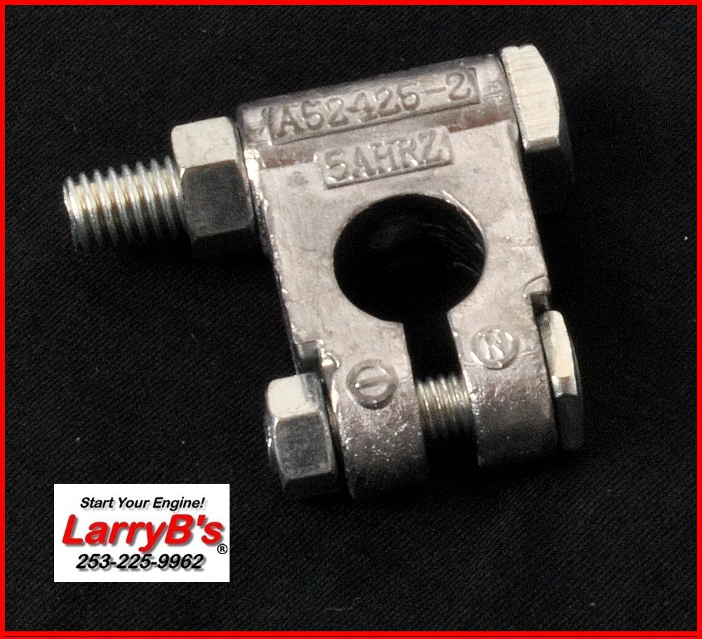 LarryB&#39;s Replacement A52425 Military Style LEAD Battery Cable End Clamp Terminal, Negative side