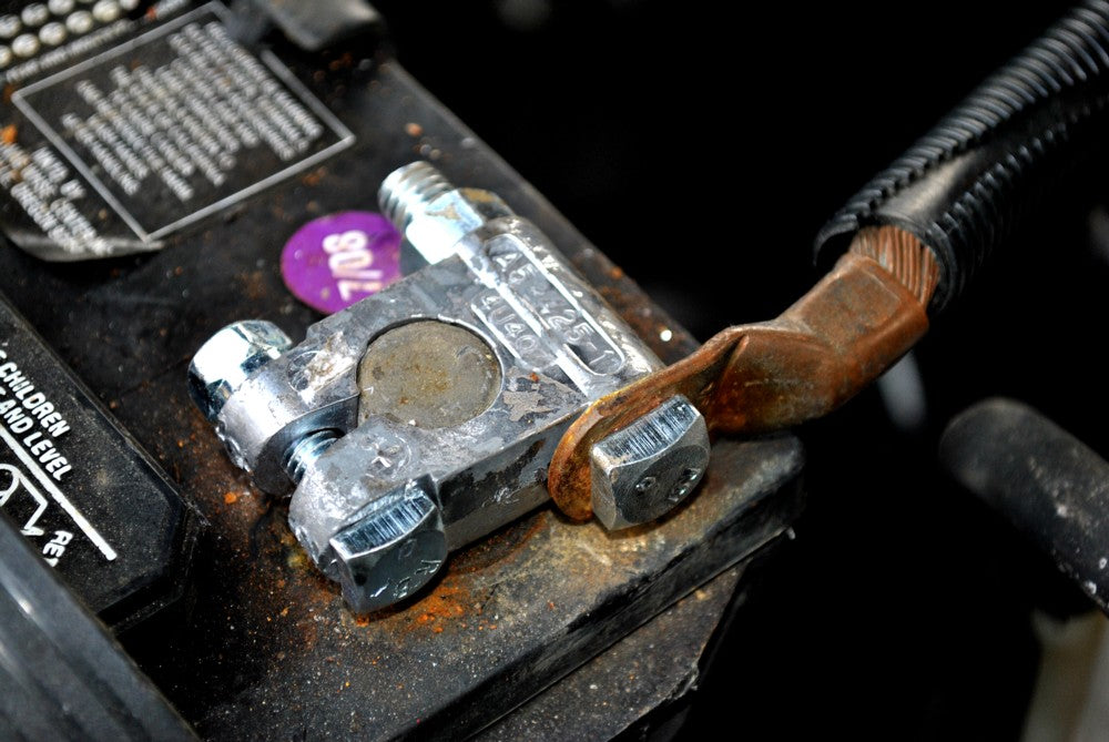 LarryB's  Neg- Battery Cable Repair End, Crimp and/or Solder, 2/0 AWG x 3/8".