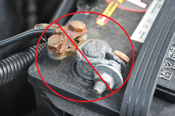 Car battery shop wire replacement