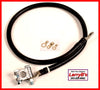 LarryB's  Replacement Negative 39" Battery Cable for 94-09 Dodge Cummins, w/Military style clamp