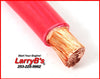 LarryB's Welding Grade Battery Cable By the Foot,  2/0 Red