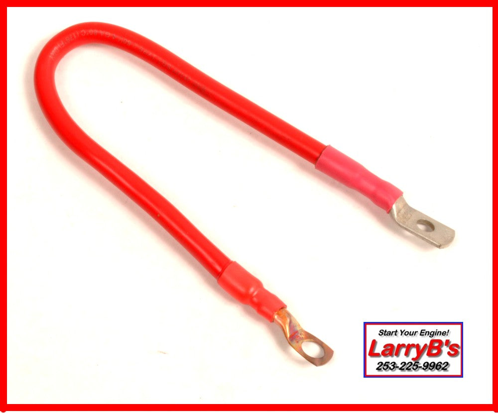 LarryB&#39;s Replacement Positive 14&quot; Battery Cable for Dodge Cummins, connects battery to fuse box