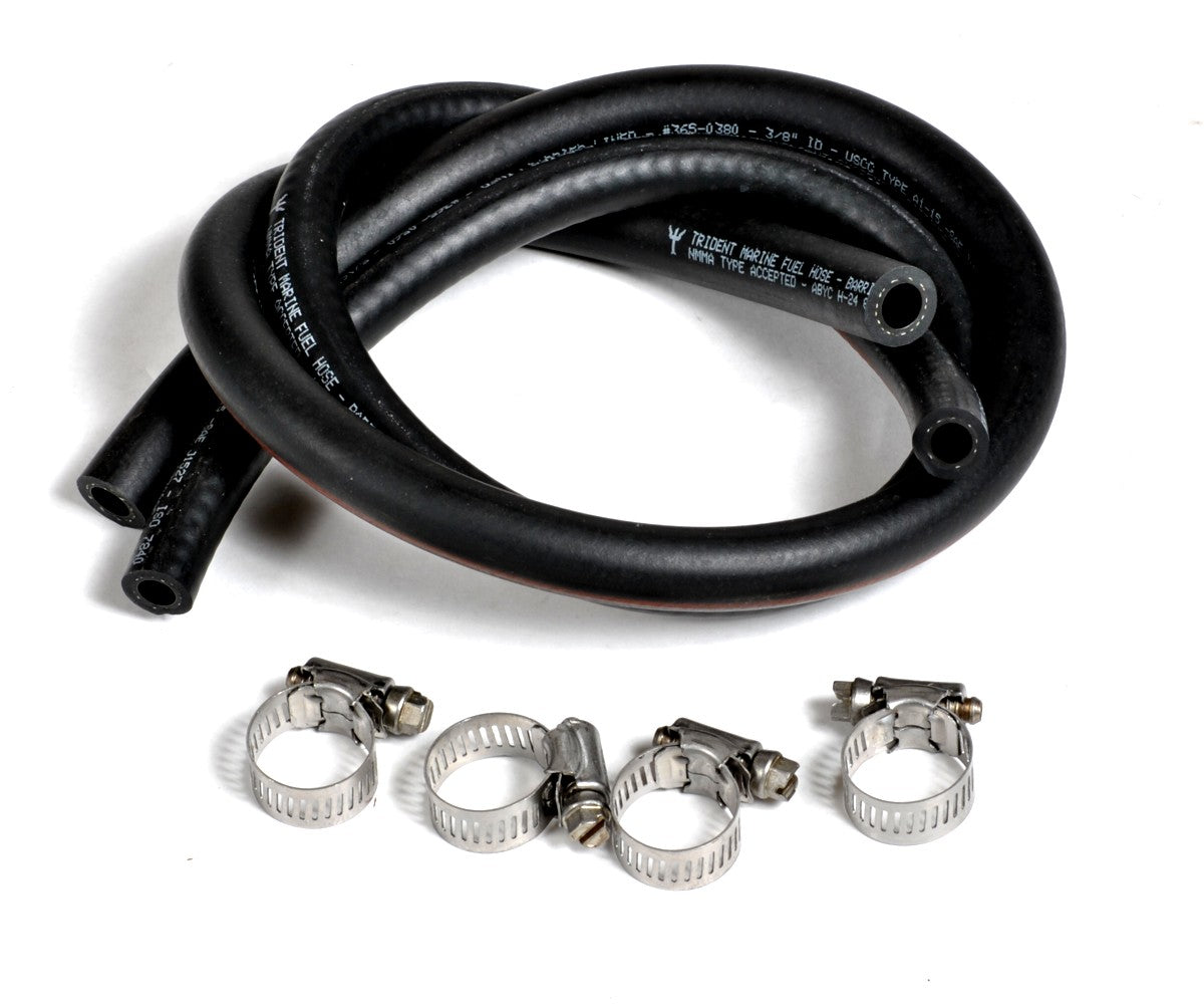 LarryB&#39;s Marine Grade Fuel Hose Kit, 94-02, frame to engine, return and feed lines