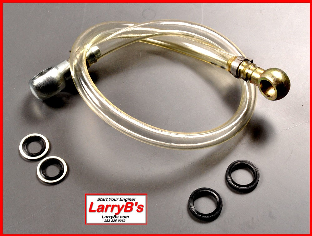 LarryB's Air-In-Fuel Test Hose w/Seals. Dodge Diesel 1994-1998.5