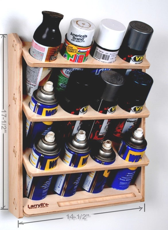 DIY Hardware and Spray Paint Organizer Cabinet