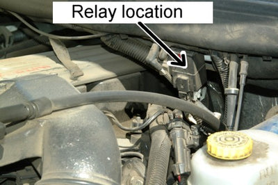 LarryB's Dodge Diesel 12 valve, 80 Amp Fuel shutdown solenoid relay