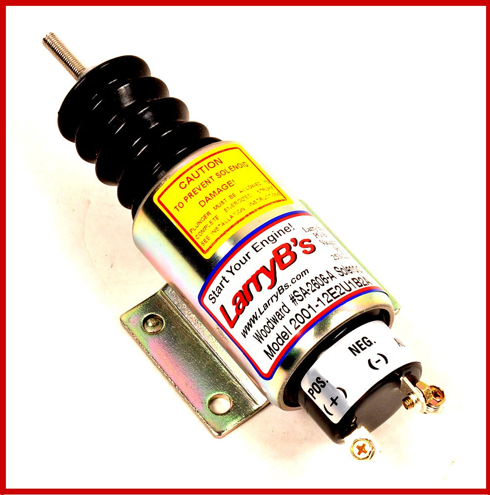 LarryB&#39;s Fuel Shutdown Solenoid, Woodward# SA-2606-A