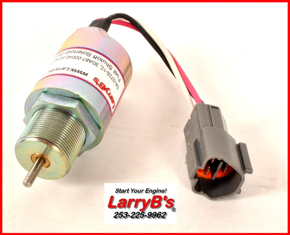 SA-3725-12, 30A87-00040, 30A8720402 Shut Off Solenoid Switch Fits Mitsubishi 12V