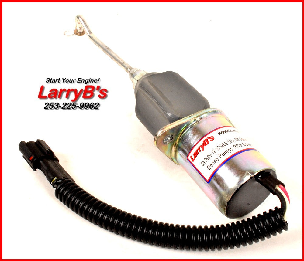 SA-3999-12, 1752ES Shut Off Solenoid for Zexel, Denso Pumps, RSV Governor 12V