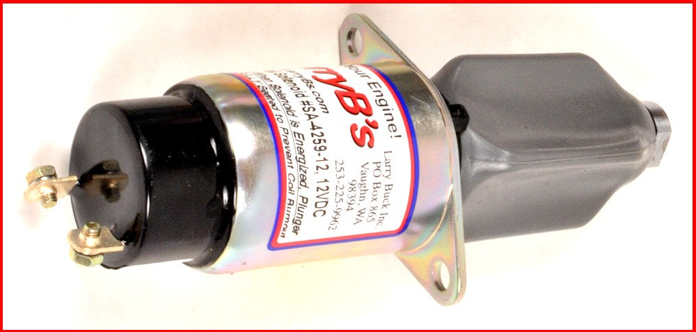 LarryB&#39;s Syncro Start Fuel Shutdown Solenoid, SA-4259-12, 1751-12A6U1B1S5, 12 Volt